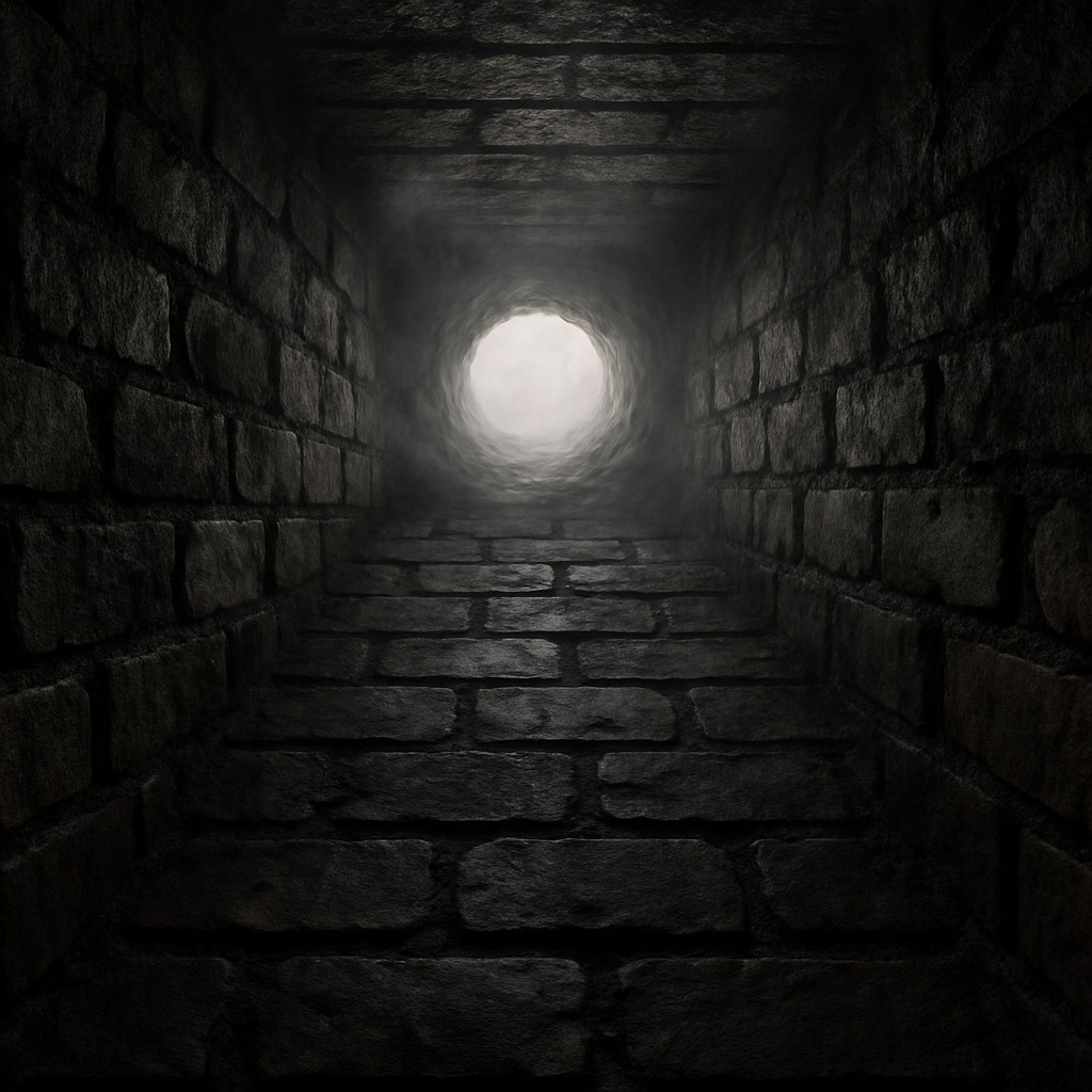 chimney flue with black buildup