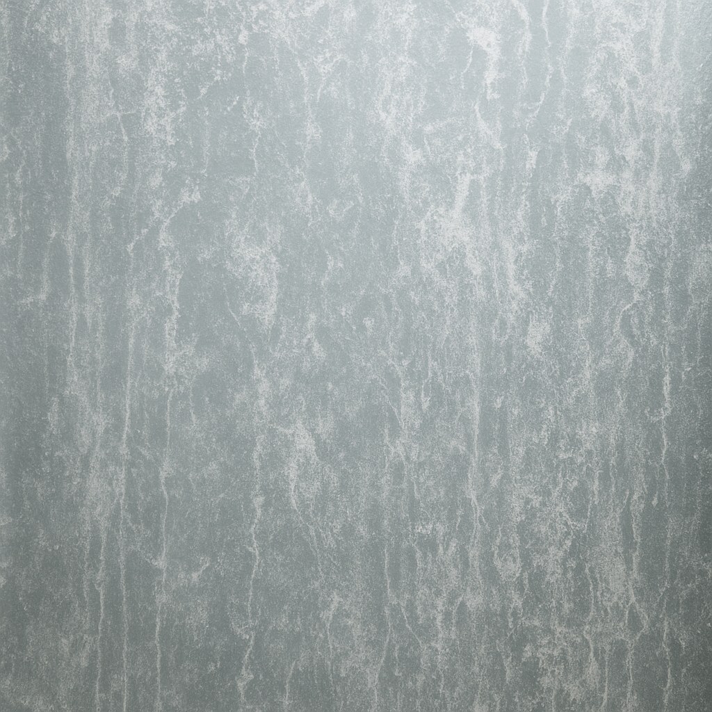 Cloudy glass shower door soap scum
