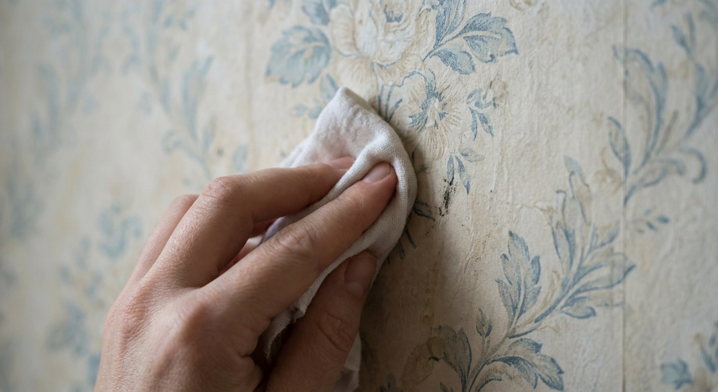 How to Clean Stained Wallpaper Without Ruining It
